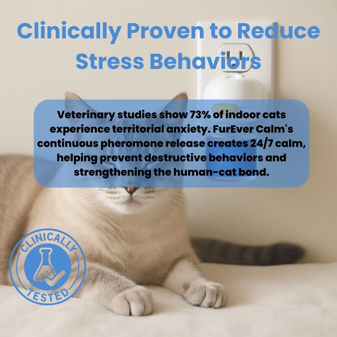 Stop Cat Stress Behaviors with Nature's Own Calming Signal