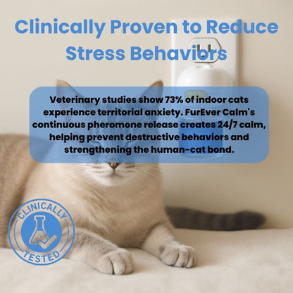 Stop Cat Stress Behaviors with Nature's Own Calming Signal