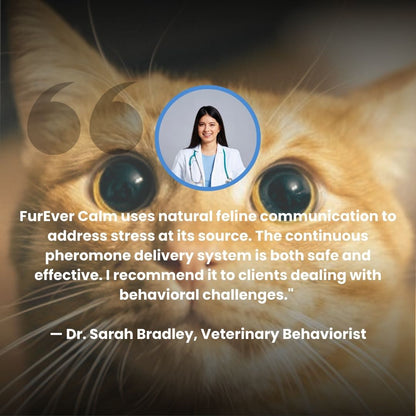 Stop Cat Stress Behaviors with Nature's Own Calming Signal